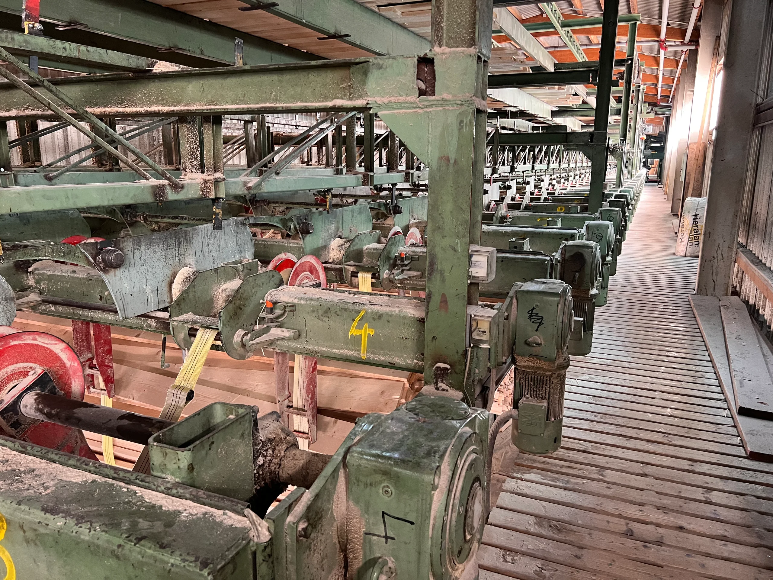 Lumber sorting line - Image 3